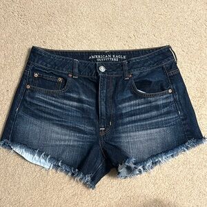 American Eagle Denim Shorts. Size 12. Hi-Rise Festival Style.